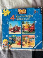 Bob de Bouwer 4 Ravensburger Puzzles, Kinderen en Baby's, Speelgoed | Kinderpuzzels, Ophalen, 10 tot 50 stukjes, Zo goed als nieuw