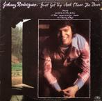 JOHNNY RODRIGUEZ LP: JUST GET UP AND CLOSE THE DOOR, Ophalen of Verzenden, Gebruikt, 12 inch