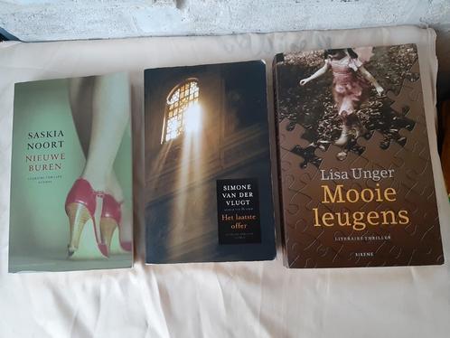 Saskia Noort; Simone van der Vlugt; Lisa Unger. ( Nieuw, Boeken, Thrillers, Zo goed als nieuw, Nederland, Ophalen