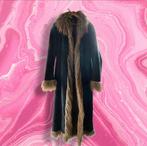 Miss Sixty Vintage Denim Jas met Faux Fur Y2K, Ophalen of Verzenden, Gedragen, Maat 46/48 (XL) of groter, Blauw