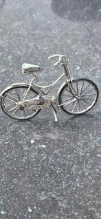 Miniatuur Fiets Me.Dusa.Oro zilver, Antiek en Kunst, Antiek | Goud en Zilver, Ophalen of Verzenden
