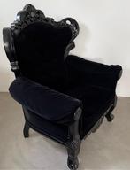 Barok stoel zwart, Huis en Inrichting, Ophalen, Barok, Zwart, Zo goed als nieuw