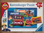 Brandweerman Sam Puzzel 2 x 24 stukjes, Ophalen of Verzenden, 10 tot 50 stukjes, Zo goed als nieuw, 2 tot 4 jaar