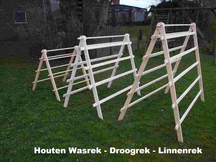 Grenen houten Wasrek - Droogrek- Linnenrek [ Rak, Tuin en Terras, Droogmolens en Wasrekken, Nieuw, Overige typen, Ophalen of Verzenden