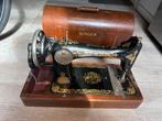 Singer naaimachine zwart met goud kleut, Antiek en Kunst, Ophalen