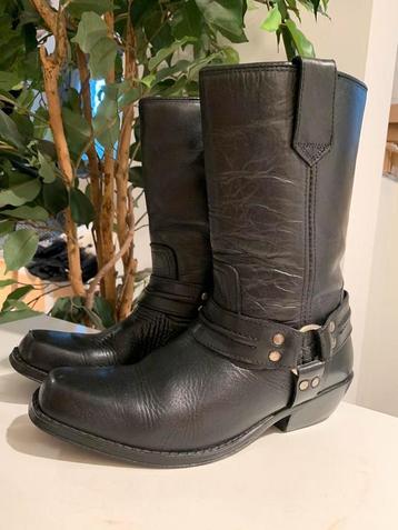 Western boots 39 cowboylaarzen bikerboots gesp sporen