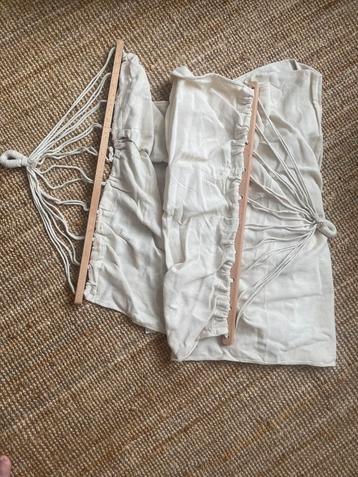 Hangmat beige 200 x 80 cm beschikbaar voor biedingen
