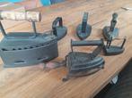 Gietijzeren strijkbouten, brocante, Antiek en Kunst, Ophalen of Verzenden