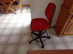 Bureaustoel, Ophalen, Zo goed als nieuw, Rood, Bureaustoel