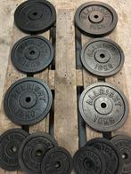 95KG gietijzer 30MM, Sport en Fitness, Ophalen, Zo goed als nieuw, Benen, Halterschijven