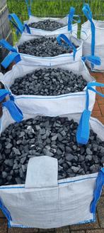 Basalt Split 22-32mm Big Bag 250KG €49,95, Tuin en Terras, Grind, Keien en Split, Nieuw, Antraciet, Ophalen of Verzenden, Basalt