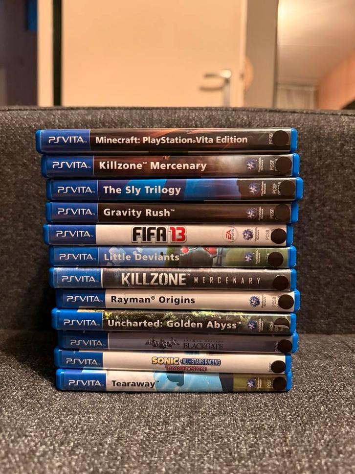 PS Vita Games - Collectie van 12 stuks!, Spelcomputers en Games, Games | Overige, Gebruikt, Avontuur en Actie, 1 speler, Vanaf 7 jaar