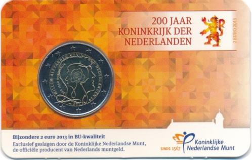 200 Jaar Koninkrijk Nederland Coincard 2013 NL BU-Uitgifte, Postzegels en Munten, Munten | Nederland, Euro's, Ophalen of Verzenden