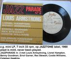 EP JAZZ PARADE, Armstrong, Hampton, Goodman, Garner e.a., Ophalen of Verzenden, Nieuw in verpakking, Overige formaten, Jazz