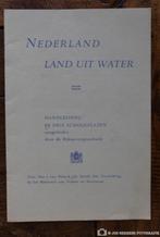Schoolplaat boekje – Rijkspostspaarbank Land uit water   2, Antiek en Kunst, Antiek | Schoolplaten, Verzenden, Overige thema's