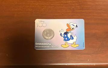 Nieuw! Donald duck geluksdubbteltje beschikbaar voor biedingen