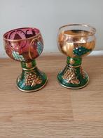 Wijn glazen, Antiek en Kunst, Antiek | Glas en Kristal, Ophalen of Verzenden
