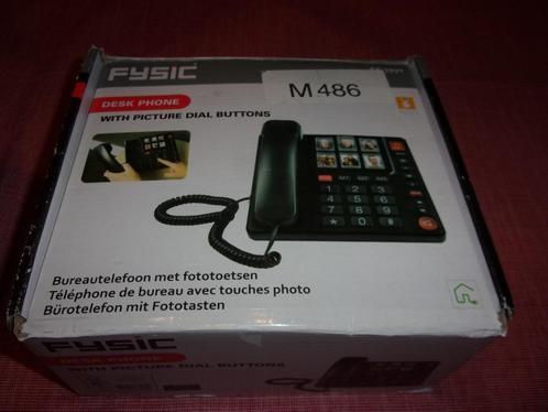 Fysic Desk Phone vaste telefoon bureautelefoon senioren, Telecommunicatie, Vaste telefoons | Niet Draadloos, Nieuw, Ophalen of Verzenden