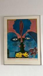 Litho Corneille in lijst, Antiek en Kunst, Kunst | Litho's en Zeefdrukken, Ophalen