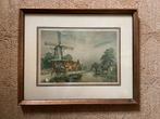 Mooie oude Prent in goede staat!, Antiek en Kunst, Ophalen of Verzenden