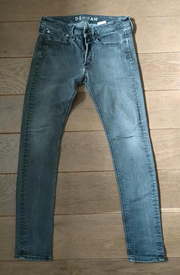 Denham denim skinny jeans grijs 32/32 beschikbaar voor biedingen