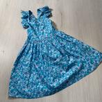 blauw gebloemde JACADI jurk mt 152 van Liberty London stof, Verzenden, Meisje, Jurk of Rok