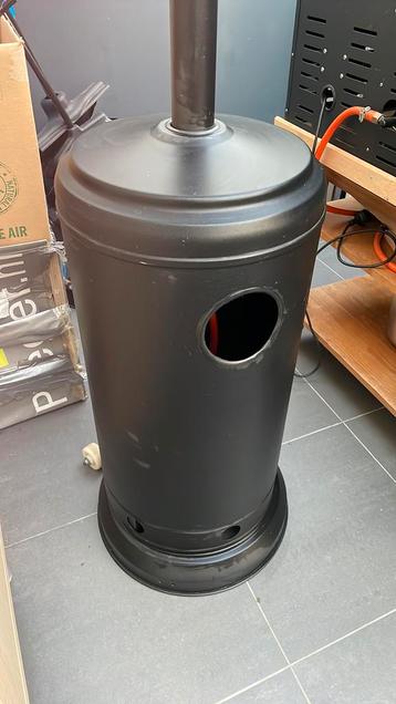 Terrasverwarmer heater boretti gasheater kleur zwart beschikbaar voor biedingen