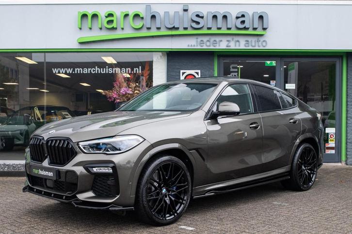 BMW X6 xDrive40i High Executive M Sport / 22 INCH X6M / PANO, Auto's, BMW, Bedrijf, Te koop, X6, 360° camera, 4x4, ABS, Achteruitrijcamera