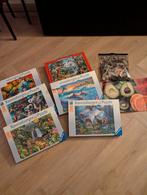 Set van 7 Puzzels - Ravensburger & Castorland, Ophalen of Verzenden, Gebruikt