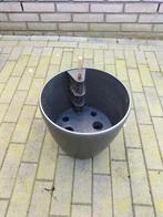 Lechuza 26cm plantenpot met zelfwatering systeem, Tuin en Terras, Bloembakken en Plantenbakken, Kunststof, Rond, Minder dan 30 cm