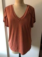 T shirt met V-hals maat XL brique NIEUW, Maat 46/48 (XL) of groter, Nieuw, Oranje, Ophalen of Verzenden