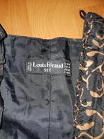 Mooie vintage bustier top van Louis Feraud - 100% zijde, Kleding | Dames, Maat 38/40 (M), Zwart, Ophalen of Verzenden, Zo goed als nieuw