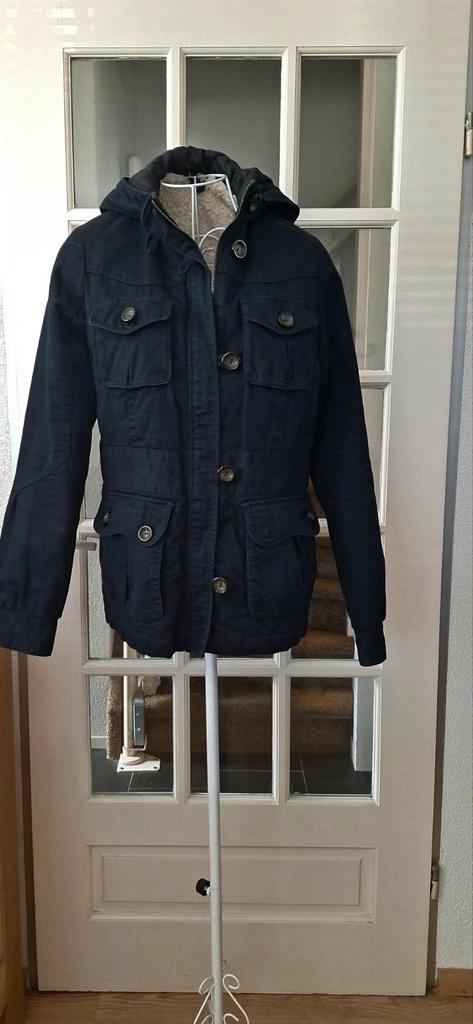 🧥Igst najaar/winterjas mt M 38 zeer heerlijk warm gevoerd!, Kleding | Dames, Jassen | Zomer, Maat 38/40 (M), Zwart, Ophalen of Verzenden