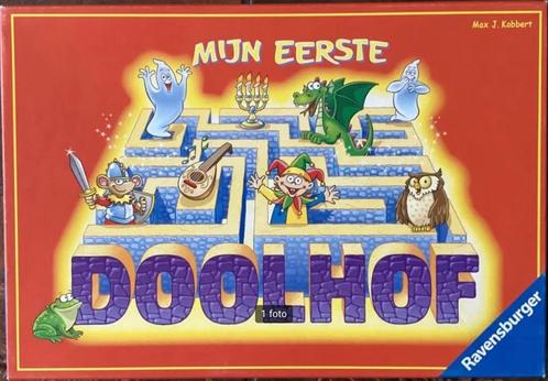 Mijn Eerste Doolhof, Hobby en Vrije tijd, Gezelschapsspellen | Bordspellen, Zo goed als nieuw, Ophalen of Verzenden