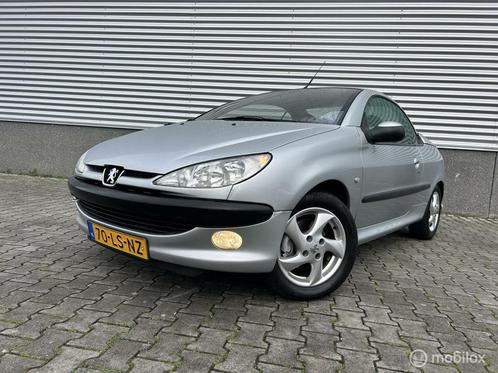 Peugeot 206 CC 2.0-16V lage km stand!, Auto's, Peugeot, Bedrijf, Te koop, ABS, Airbags, Airconditioning, Alarm, Boordcomputer