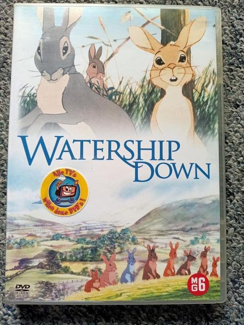 Waterschapsheuvel, Watership Down, tekenfilm, Cd's en Dvd's, Dvd's | Tekenfilms en Animatie, Zo goed als nieuw, Amerikaans, Tekenfilm