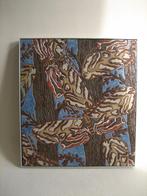 1. Keramisch kunstwerk tegel motten Frouwien Visser Soenveld, Antiek en Kunst, Ophalen of Verzenden