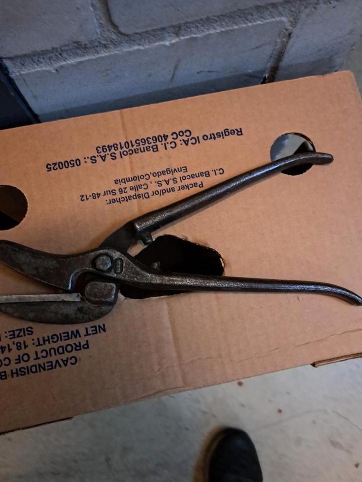 Doorloopschaar voor zink en koper, Doe-het-zelf en Verbouw, Gereedschap | Handgereedschap, Verzenden