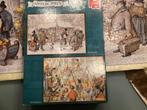 5 puzzels Anton Pieck (5 puzzels 1000 stukjes in drie dozen), Ophalen of Verzenden, 500 t/m 1500 stukjes, Gebruikt, Legpuzzel