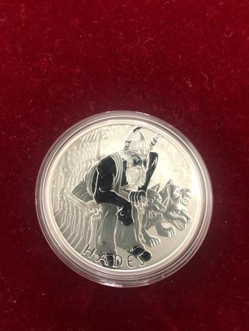 1 oz zilver Tuvalu - Gods of Olympus - Hades 2021 beschikbaar voor biedingen