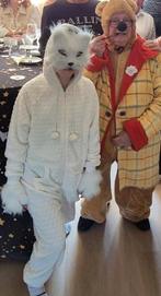 Zeer uniek Tom Poes pak ( van Olivier B Bommel), Ophalen of Verzenden, Zo goed als nieuw, Maat 38/40 (M), Carnaval
