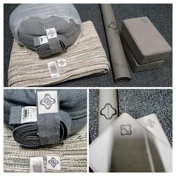 Complete yogaset van Kimjaly (opbergtas SKUBB inclusief) beschikbaar voor biedingen