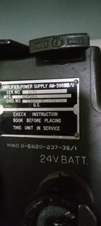 Power supply AM598/U, Ophalen, Landmacht, Nederland, Overige typen