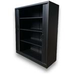 Archiefkast - Roldeurkast  Zwart 4 planken | 3 stuks, Ophalen, Zo goed als nieuw, 50 tot 75 cm, 100 tot 150 cm
