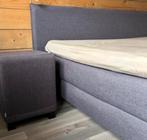 Bezorging is mogelijk 180x210 AUPING complete boxspring bed, Gebruikt, 210 cm, Tweepersoons, Ophalen of Verzenden