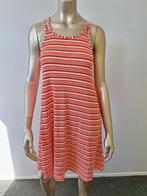 Jurk Superdry ribtricot roze, zwart, creme streep maat 38/40, Maat 38/40 (M), Nieuw, Knielengte, Roze