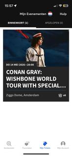 Tickets Conan Gray Ziggo dome, Drie personen of meer, Mei