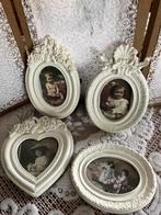 Brocante fotolijstjes 4  verschillende € 2,50 p.s, Ophalen of Verzenden, Zo goed als nieuw, Minder dan 50 cm, Minder dan 50 cm