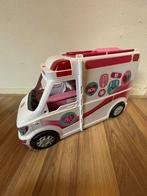 Barbie ambulance, Kinderen en Baby's, Speelgoed | Speelgoedvoertuigen, Ophalen of Verzenden, Zo goed als nieuw