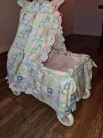 Mooie Baby Born Zapf poppenwagen poppenledikant met geluid, Ophalen of Verzenden, Zo goed als nieuw, Babypop